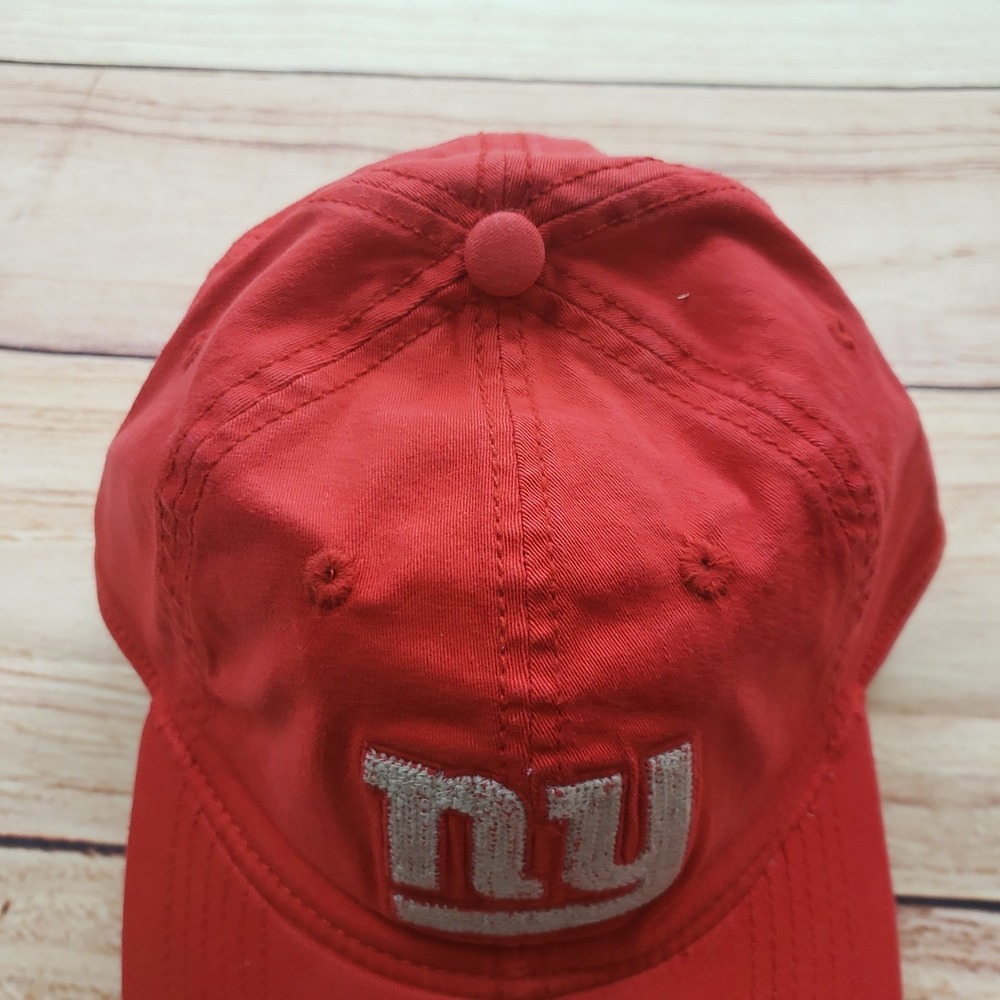 New York Giants Hat Cap Fitted Mens S/M Red White NFL Football Retro‎ Sport - Picture 3 of 8